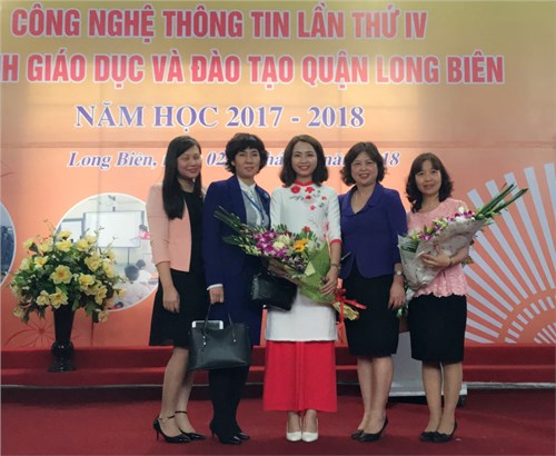 Thành công của trường TH Đô Thị Việt Hưng trong ngày hội CNTT lần thứ IV - quận Long Biên năm học 2017 - 2018